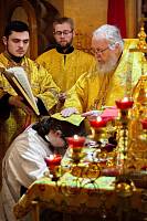 Архиерейское богослужение в Неопалимовском храме микрорайона ВНИИПО города Балашихи